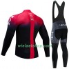 Fietskleding (Fietsshirt Lange Mouw + Lange Koersbroek) 2019 TEAM INEOS N001